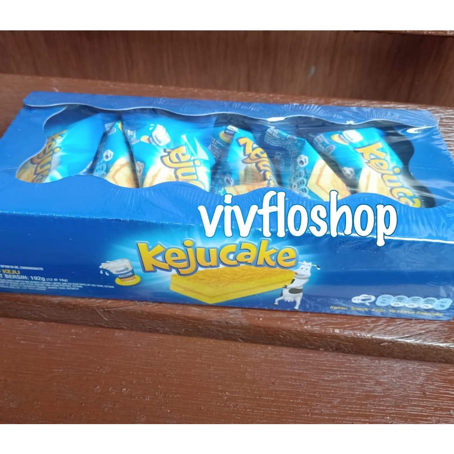 

Stok Banyak Keju Cake Mondelez / Bolu Keju Cake Kemasan Box (12 x 16 gram) Ready