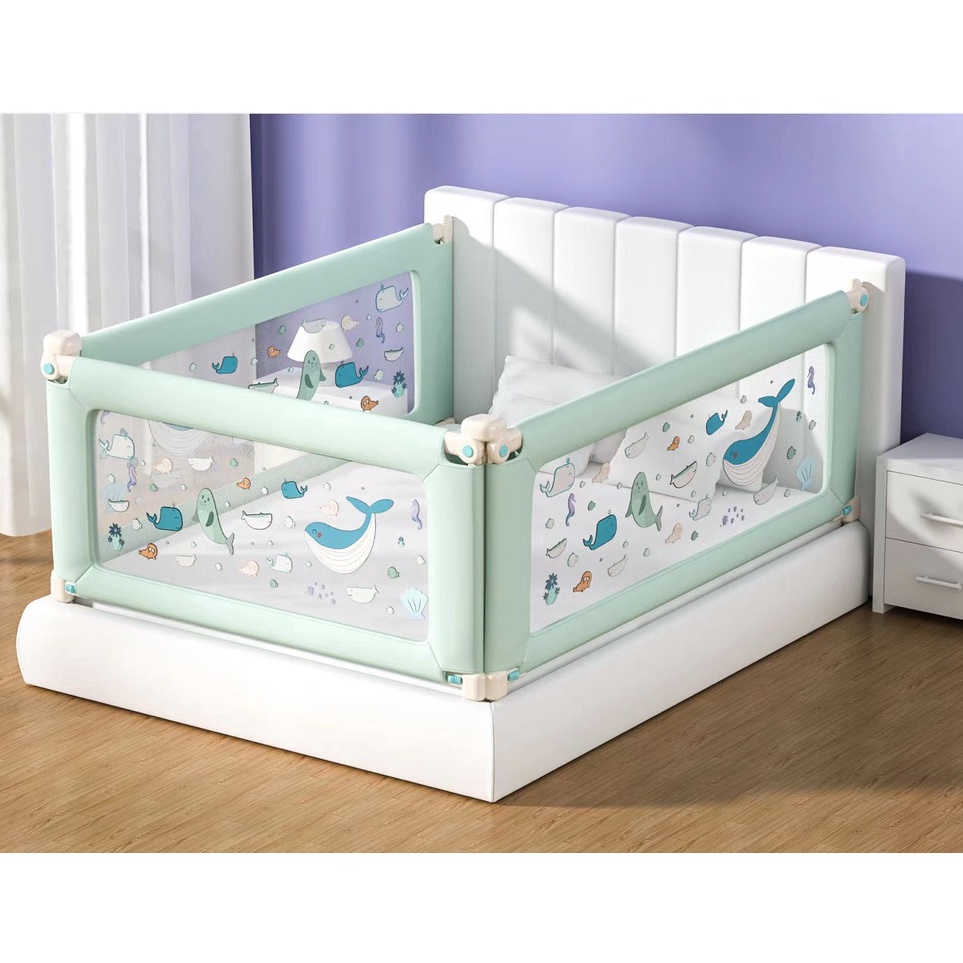 [80] Pagar Bayi Anak Pengaman Pembatas Kasur Tempat Tidur Ranjang Bayi Safety Fence Baby Bed Guard Rail [PROMO4HDV]