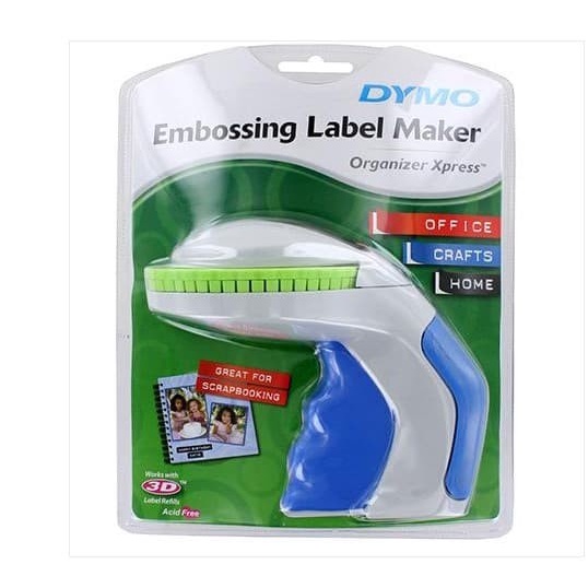 

Terlaris Dymo Organizer Xpress Embossing Label Maker #12965
