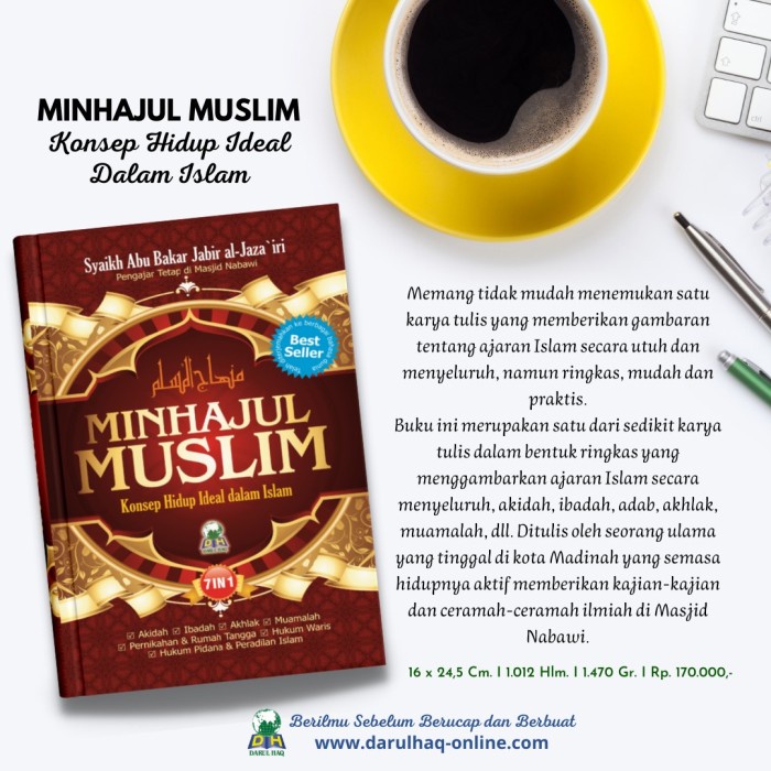 

PR0M0 Buku Minhajul Muslim Konsep Hidup Ideal Dalam Islam Darul Haq