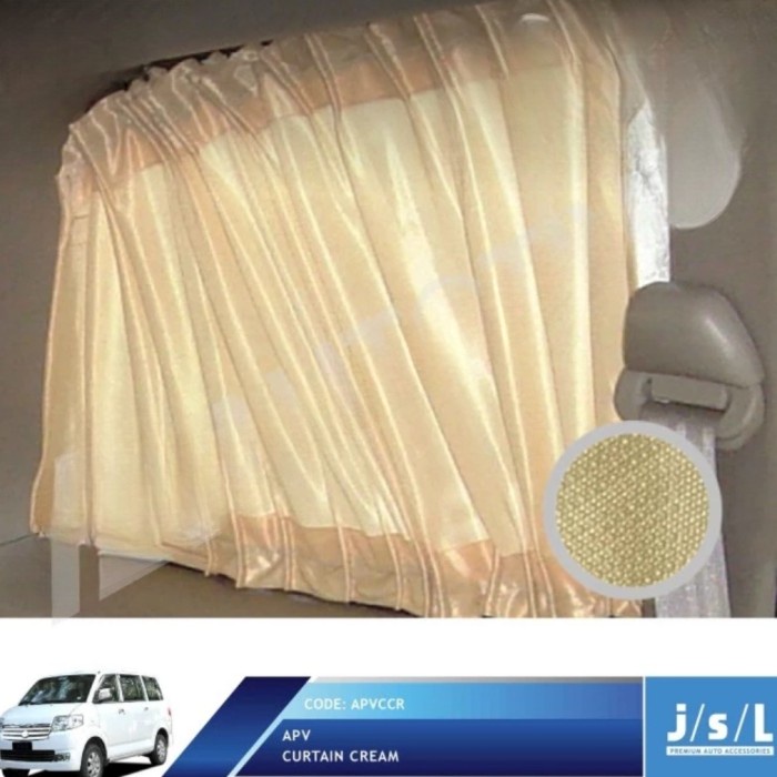 ✅Sale Curtain Tirai Gorden Hordeng Interior Warna Cream Mobil Apv Arena 2006 Bisa Sameday