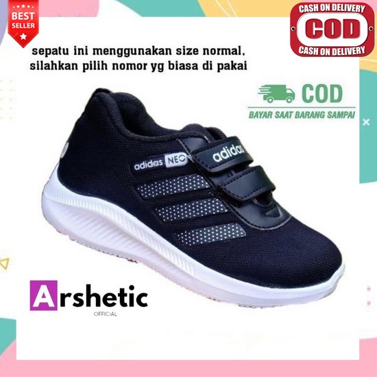 Sepatu Snaiker Anak Laki Laki Wanita Remaja Masa Kini Untuk Umur 3 4 5 6 7 8 9 10 11 12 Tahun Untuk 