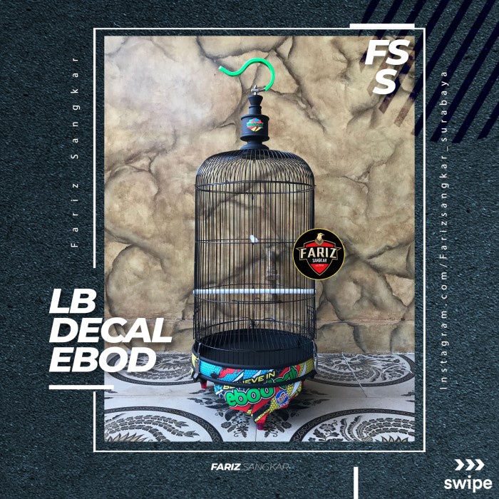 Sangkar Lovebird Ebod Vit Ebod Jaya