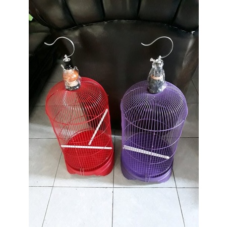 Kandang burung lovebird merk panda - kandang kapsul - sangkar burung