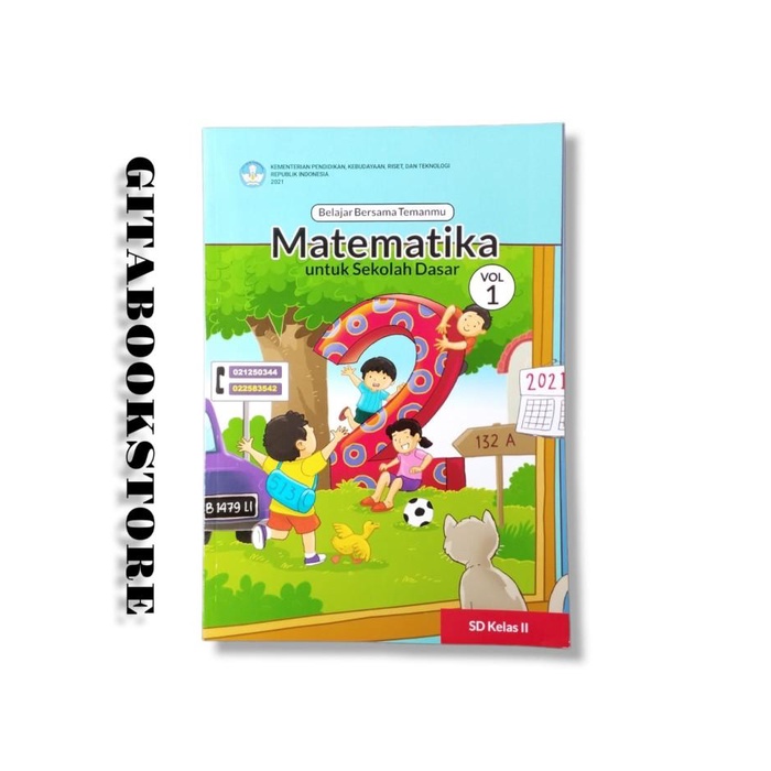 

Buku Matematika Kelas 2 SD/MI Volume 1 Kurikulum Merdeka Best Seller