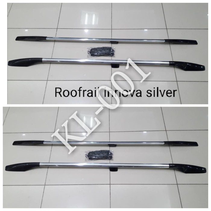 ✅Ready Roofrail Roof Rail Atas Mobil Toyota Innova Lama Crom Dan Hitam Diskon
