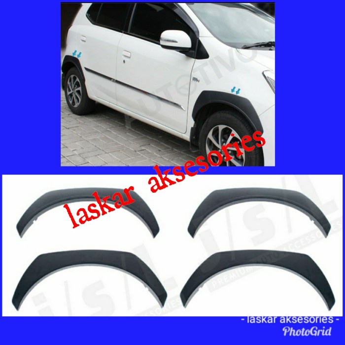 [Original] New Ayla 2017 Over Fender Activo / Over Fender Mobil Daihatsu New Ayla Terbaru