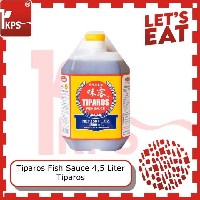 

Fish Sauce 4,5 L "Tiparos" / Saus Ikan Thailand / Kecap Ikan Thailand