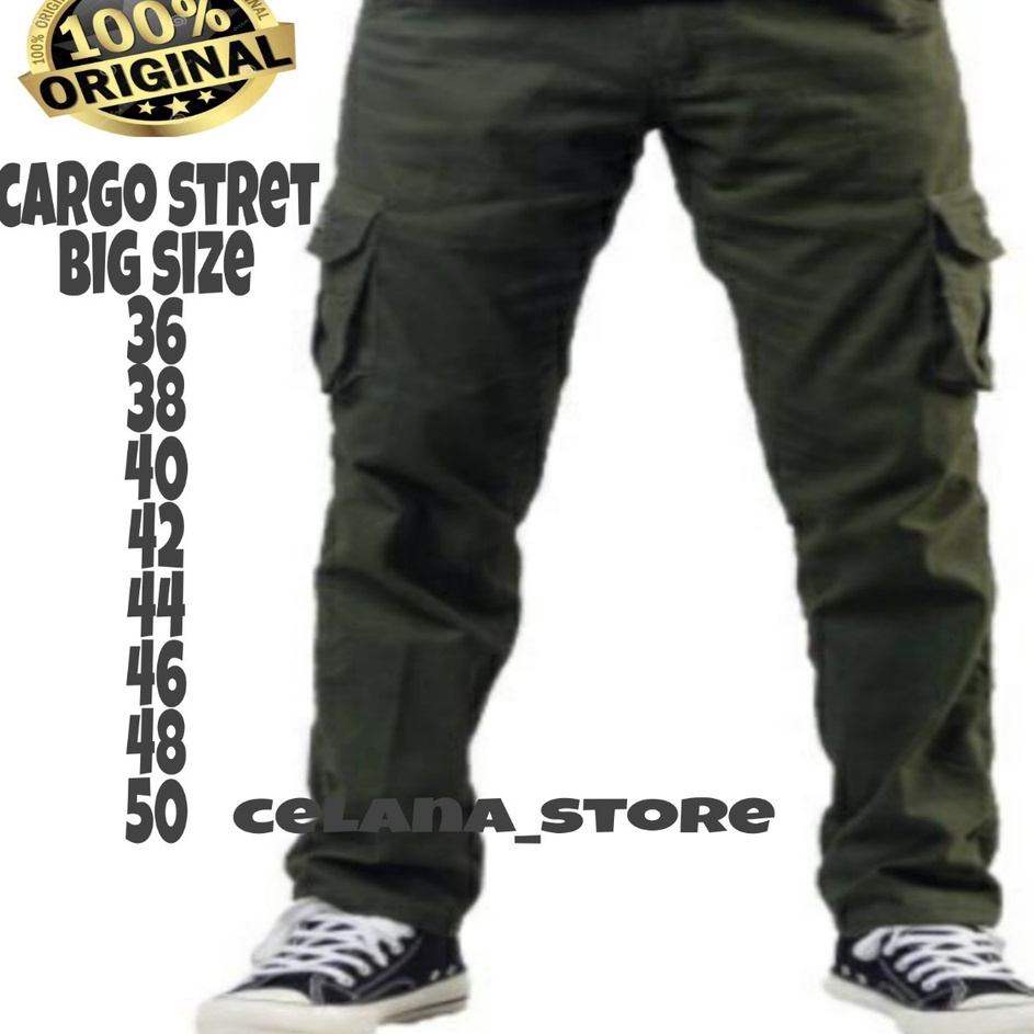 ✪Sel}} CELANA CARGO BIG SIZE 36-50/celana cargo big size pria/celana cargo panjang pria big size/cel