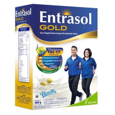 

12.12 SALE Entrasol Gold kemasan baru 580gr [600gr] Coklat/Vanila murah