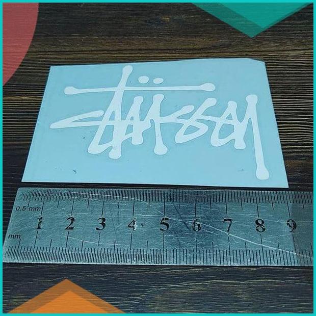 

Cutting Sticker STUSSY Putih 1warna 9cm bahan oracal 20JVLZ3 onderdil
