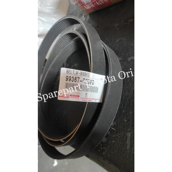 [New Ori] Fan Belt V Tali Kipas Lexus Rx350 Camry 3500Cc 99367-C2090 7Pk2090 Terbatas