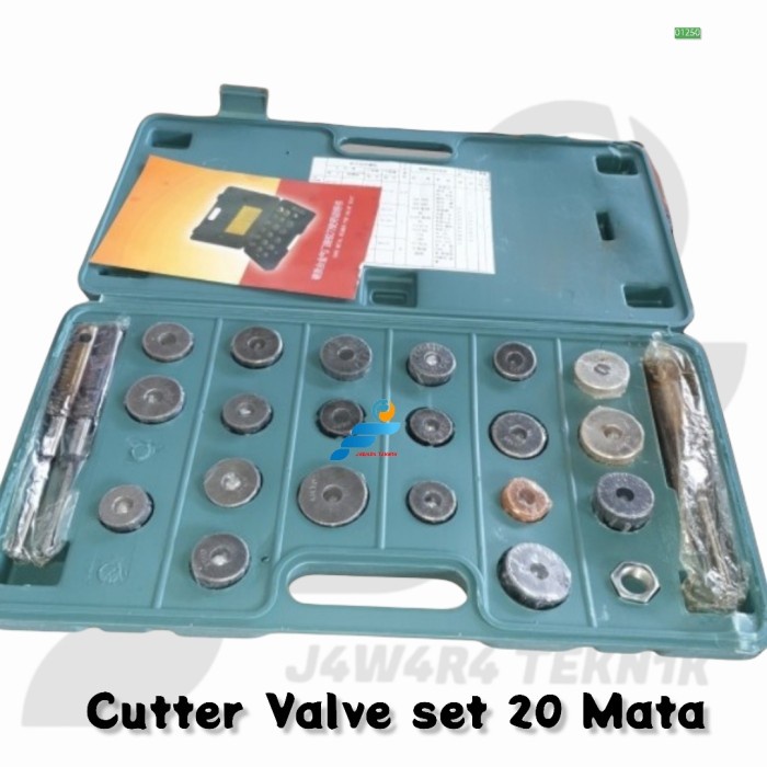 ✨Termurah Set 20Pcs Cutter Valve Alat Seting Klep Motor/Mobil Bisa Gojek