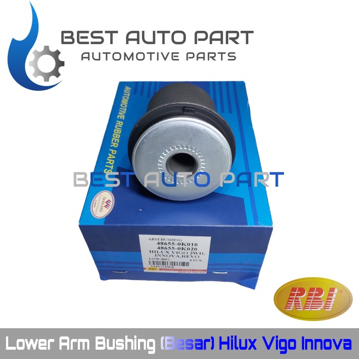 Bushing Lower Arm Besar Hilux Vigo Innova 48655-0K010 Rbi Thailand Star