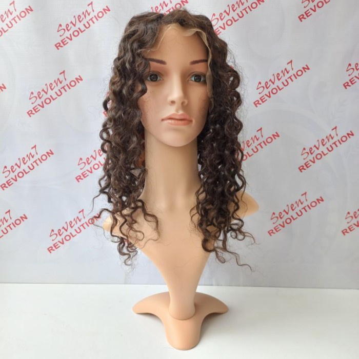 ✨Termurah Wig Rambut Asli/ Wig Human Hair Curly Natural 16Dc Limited