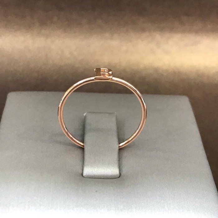 ✨Termurah Cincin Emas Inisial Huruf B 750 Cce1240 Terbatas