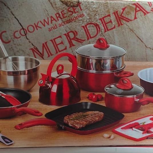 Supra Rosemary Panci 17 Pcs Merdeka Set Premium Quality