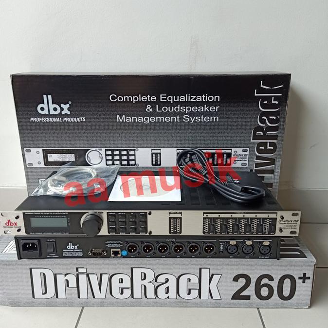 MANAGEMANT SPEAKER DBX 260 PLUS WARNA SILVER GRADE A
