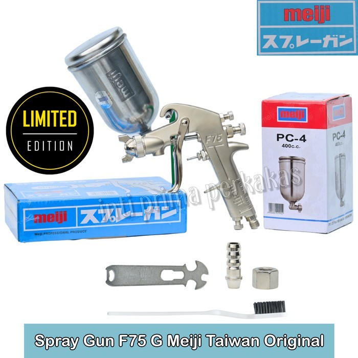 ✅Baru Spray Gun Meiji F75 Tabung Atas / Semprotan Cat F 75 Meiji Original Diskon