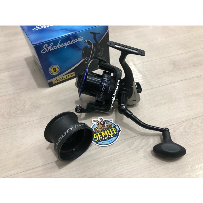 ✨Ori Shakespeare Agility Surf 70 Spinning Reel Sap1294008 Diskon