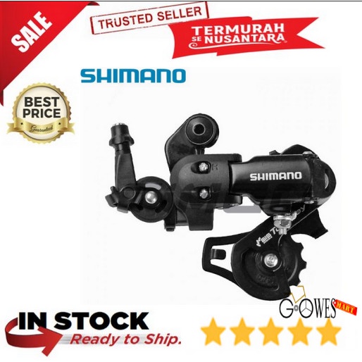 [New Ori] Shimano Tourney Rd-Ft35 6/7-Speed Rear Derailleur Bisa Gojek
