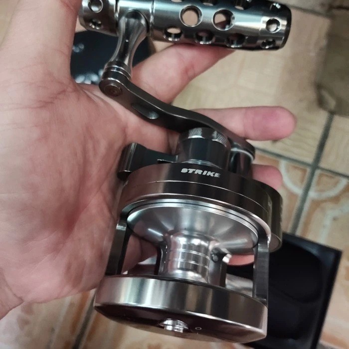 ✨Ori Reel Daido Jig King 400L Handle Kanan Reel Ovedhead Diskon