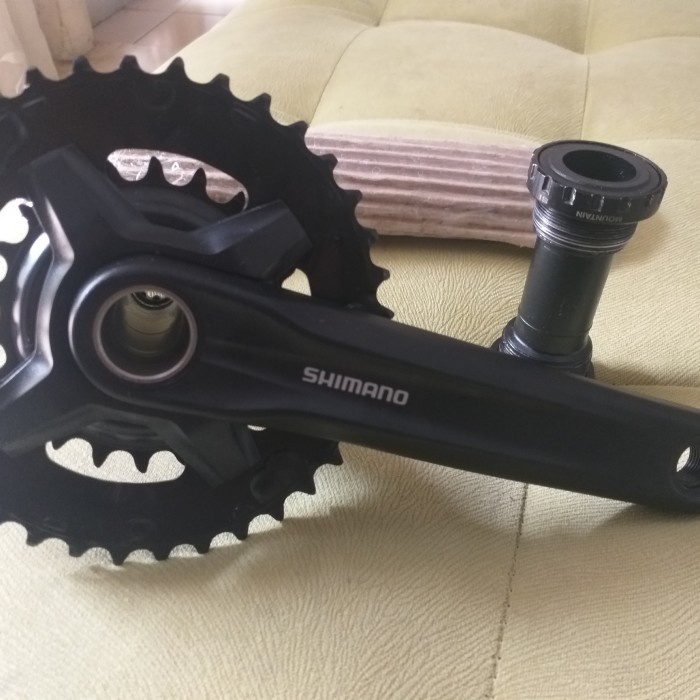 ✨Ori Crankset Shimano Altus Dual 36-22T Htii Bisa Gojek