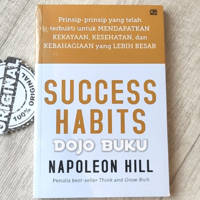 

Buku Success Habits by Napoleon Hill