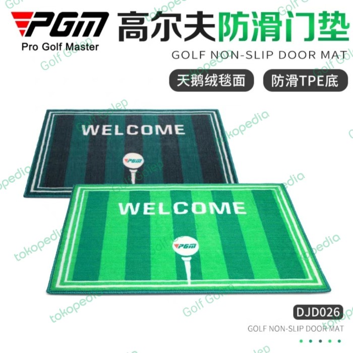 [New] Golf Non Slip Door Mat Pgm / Golf Mat Pgm / Keset Golf Pgm Terbatas