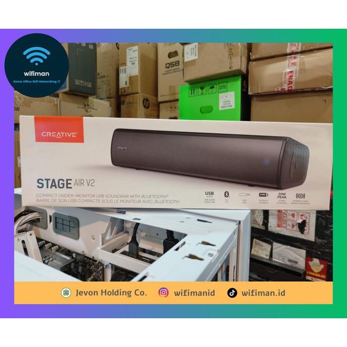 Creative Labs Stage Air V2 Bluetooth 5.3 Speaker Soundbar Battery