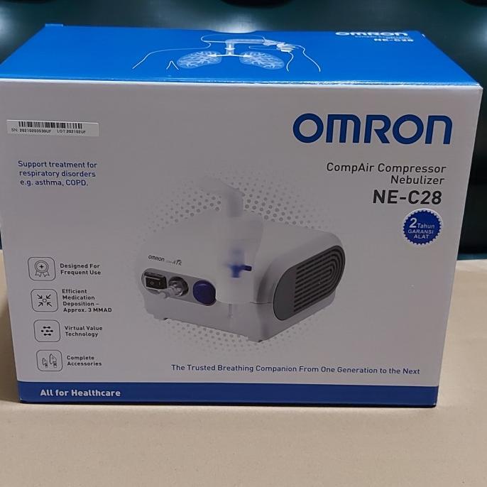 Nebulizer Omron NE C28 / NE-C28-C1 Comp Air Nebulisasi Nebul Alat Uap