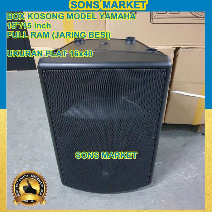 BOX KOSONG FIBER 15 inch MODEL YAMAHA 15inch IMPORT TEBAL FULL RAM
