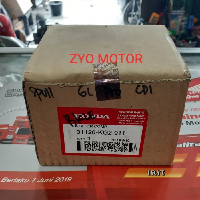 ✨Ori Spul Gl Pro Cdi Spull Gl Series 31120-Kg2-911 Asli Honda Hgp Diskon