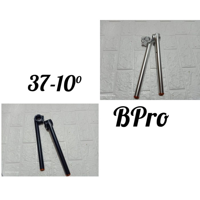 ✨Original All Stang Jepit Ukuran 37Mm-10 Derajat Ninja 250Fi Old Asli Bpro Berkualitas