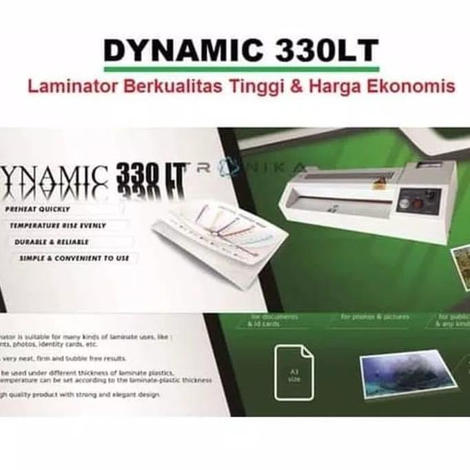 

Dynamic 330Xt - Mesin Laminating / Laminator