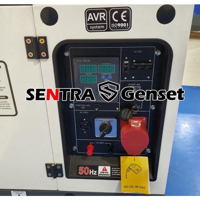 Genset 10 Kva 3 Phase 1 Phase Dual Voltage Japan Technology