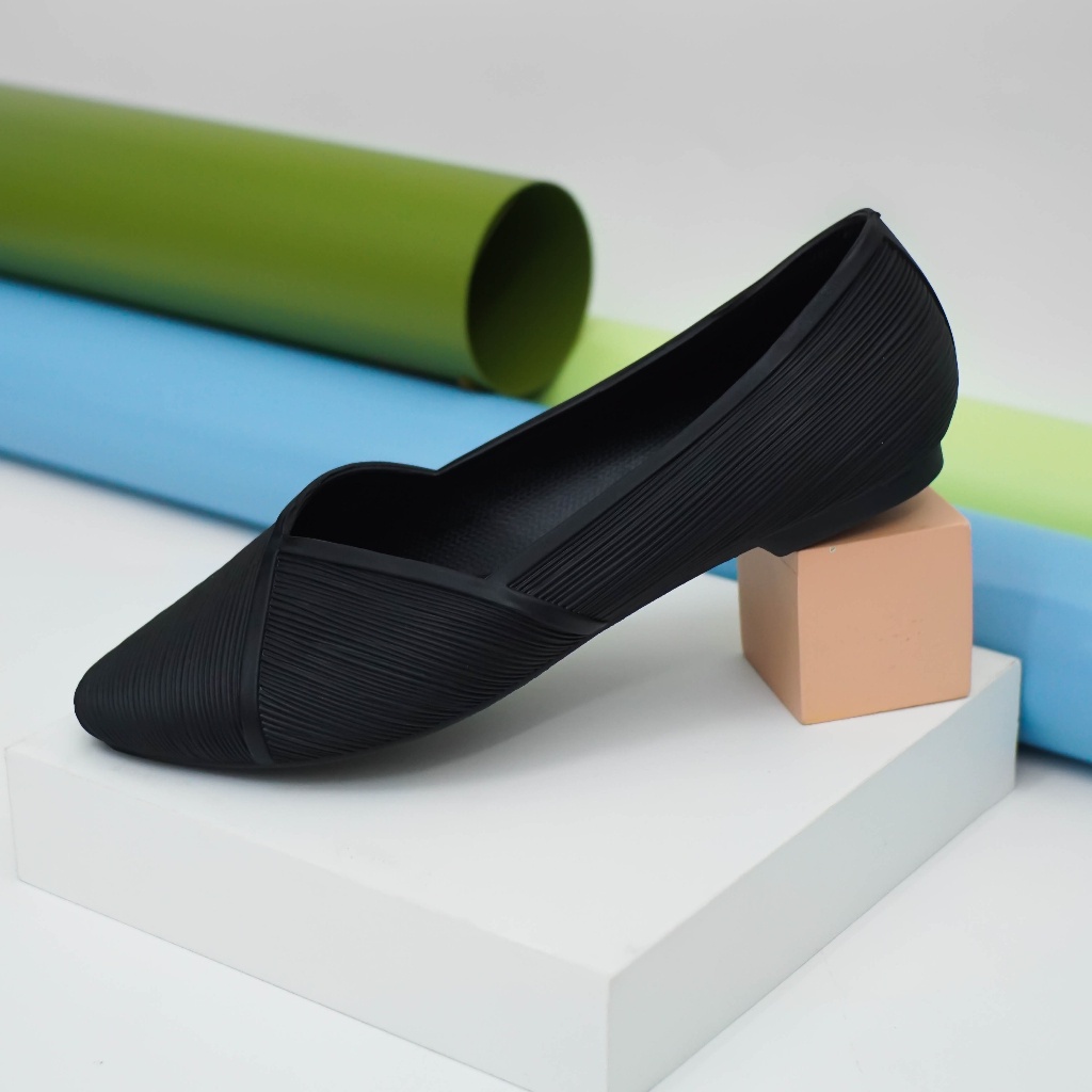 Porto XEM - Flat Shoes Wanita Terbaru Anti Slip Model Korea Nyaman dan Tahan Lama Image 4