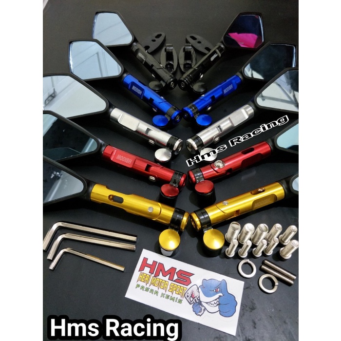 SPION TOMOK FULL CNC CBR, CB150 R, VERZA CBR250 SEMUA MOTOR KACA SPION