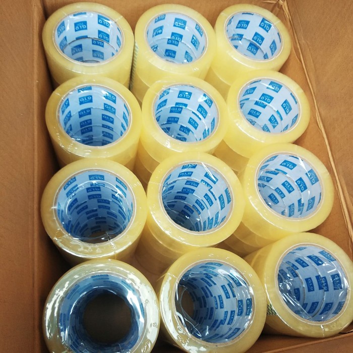 

✨Sale Lakban Bening 2 Glo Tape 1 Karton Promo Murah Terbatas