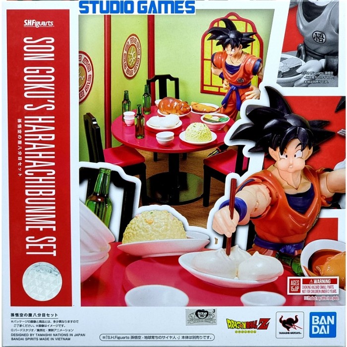 ✨New Ori Shf Dragon Ball Z - Son Goku Hara Hachibunme Set - Bandai Shfiguarts Bisa Sameday