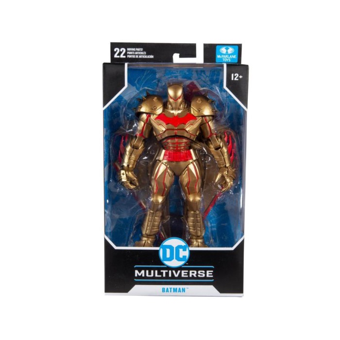 ✅Baru Mcfarlane Dc Multiverse - Batman Hellbat Gold Limited