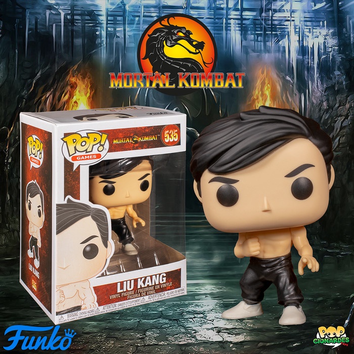 ✅Baru Funko Pop Games - Mortal Kombat - Liu Kang Diskon