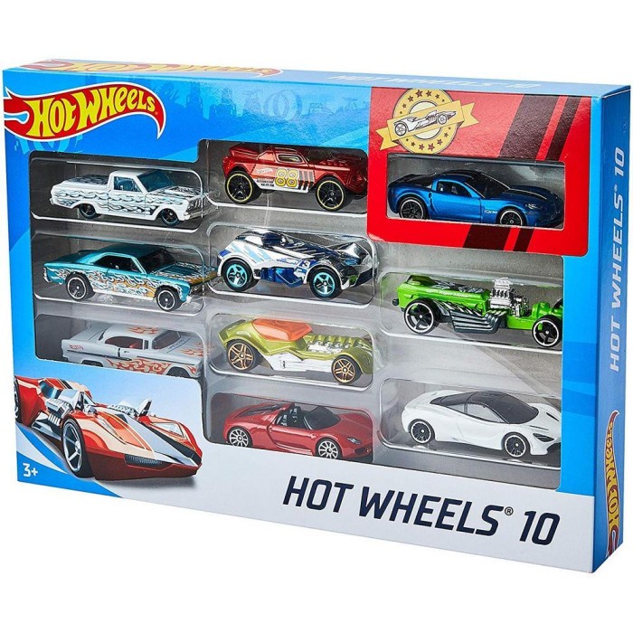 ✅COD Hot Wheels Isi Random 10 Pcs Hot Wheels Original Mattel Limited