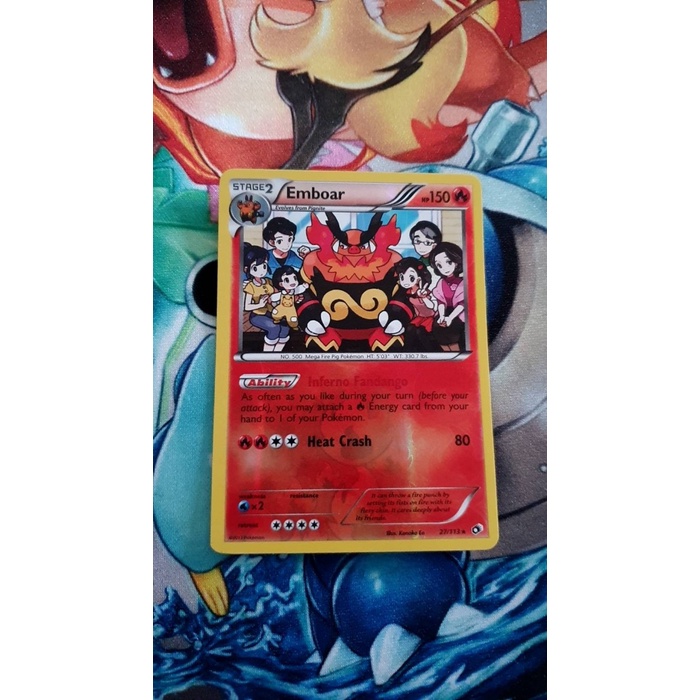 ✅New Emboar - 27/113 - Holo Rare Reverse Holo Pokemon Card Diskon
