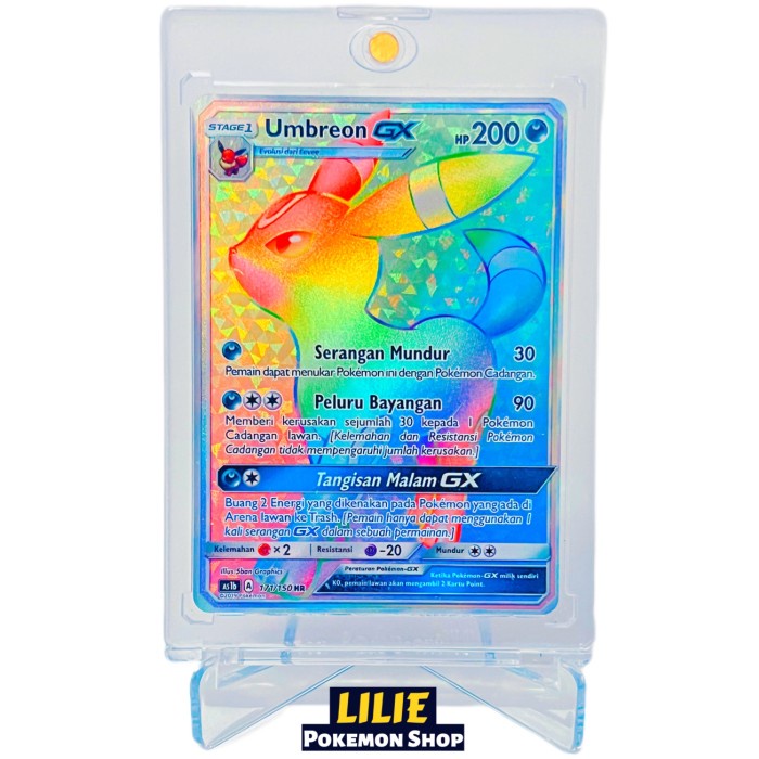 ✅New Umbreon Gx Hr - Pokemon Tcg Indonesia Bisa Sameday