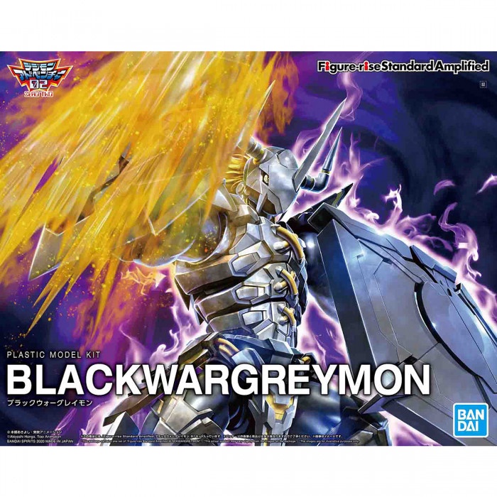 ✨New Figure-Rise Standard Black Wargreymon Blackwargreymon Amplified Bandai Terbaru