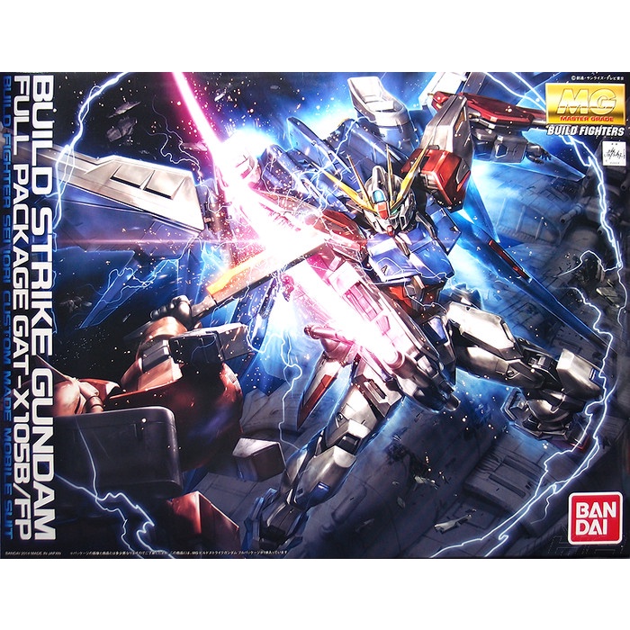 ✨New 1/100 Mg Build Strike Gundam Full Package Terbatas
