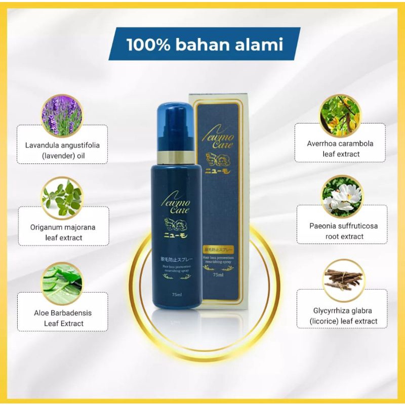 Newmo growth hair serum penumbuh rambut no.1 japan