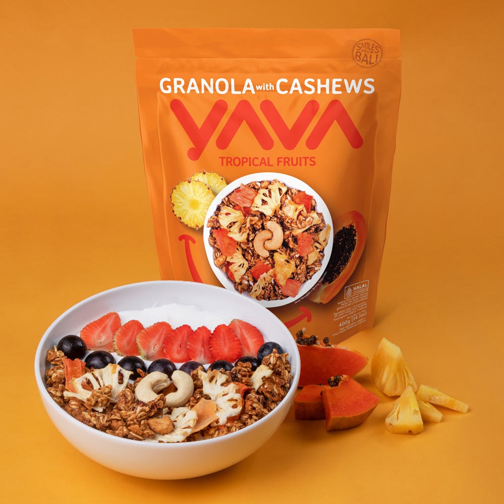 

YAVA Granola Tropical Fruits 400g