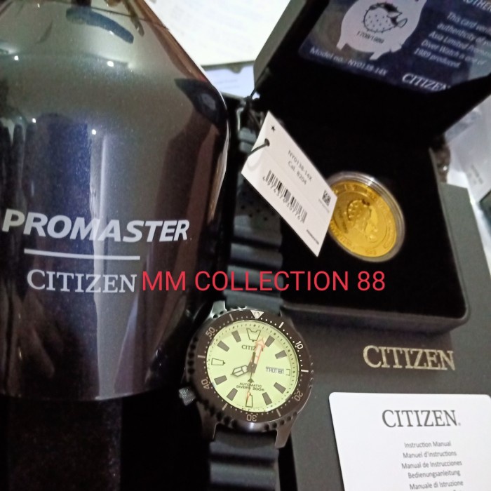 ✅Ori Citizen Automatic Ny0138-14X Fugu Limited Limited